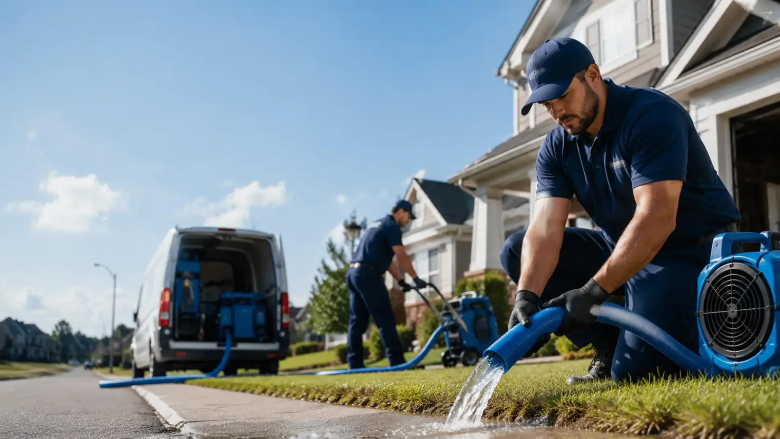 Flood Damage Restoration in Crane, IN